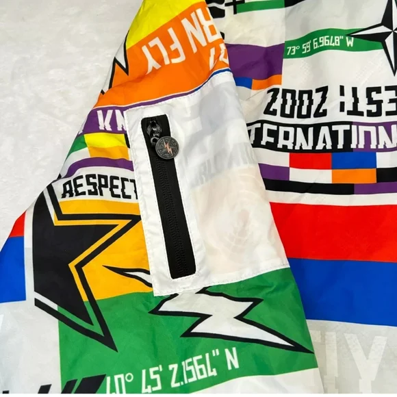 Bornfly Men's Small Hooded Windbreaker - Picture 4 of 6